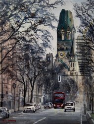 2018-01 Kudamm mit Kaiser-Wilhelm-Gedaechtnis-Kirche - Berlin